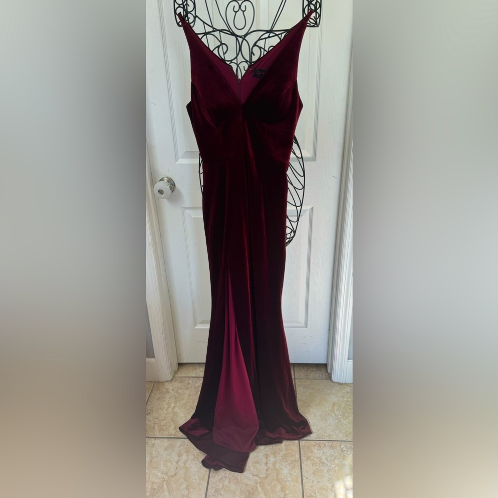 Aqua Evening Gown